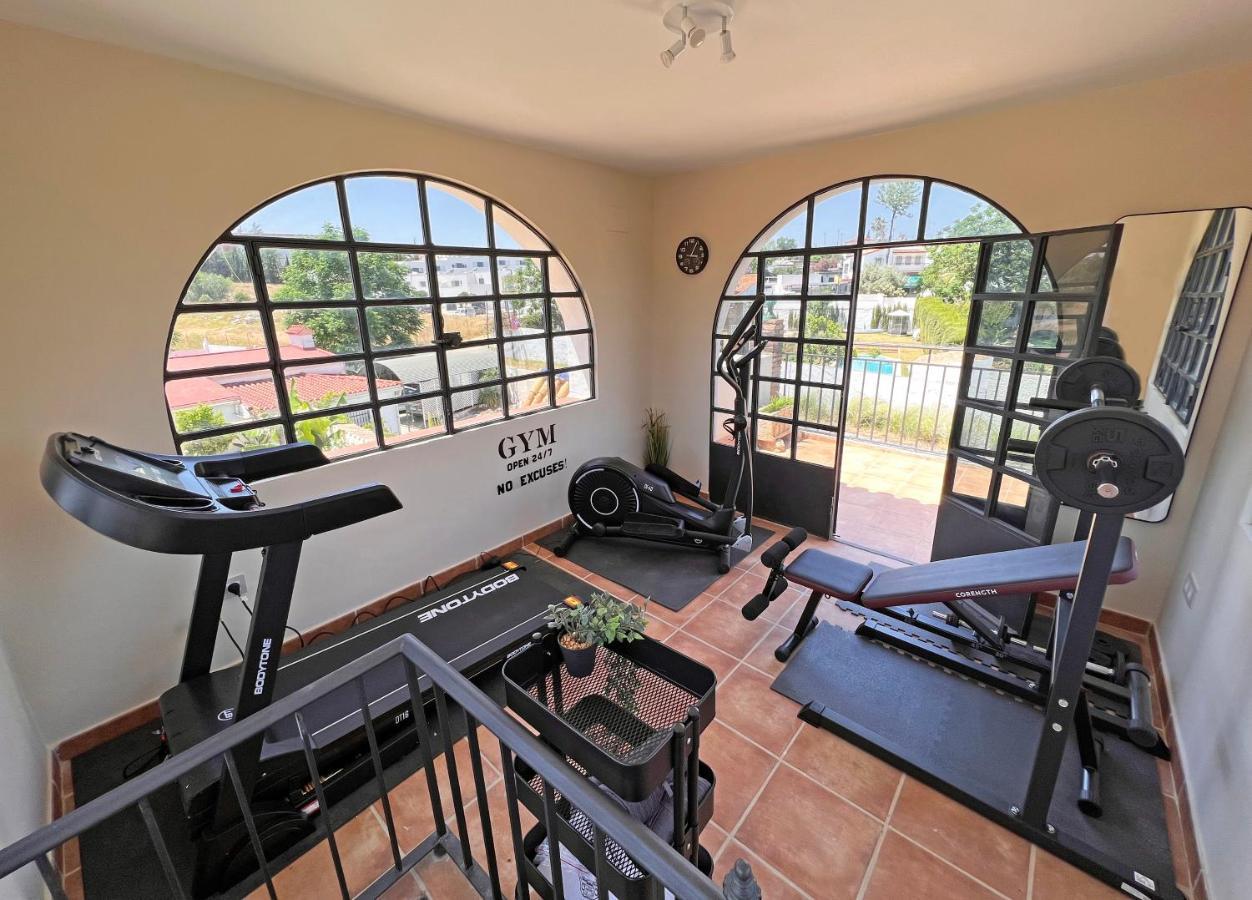 Villa Guadaira, Holiday House With Pool In Seville Southern Spain 阿尔卡拉德瓜代拉 外观 照片