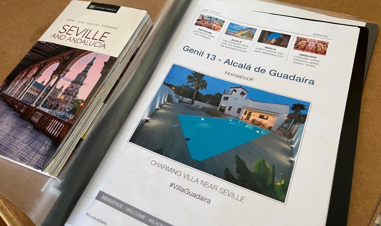 Villa Guadaira, Holiday House With Pool In Seville Southern Spain 阿尔卡拉德瓜代拉 外观 照片