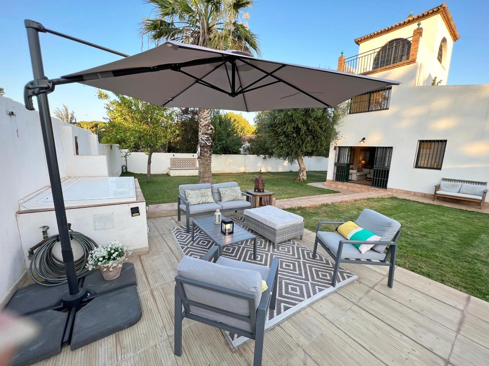 Villa Guadaira, Holiday House With Pool In Seville Southern Spain 阿尔卡拉德瓜代拉 外观 照片